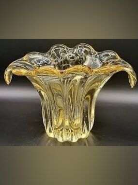 🩷 Vintage Fenton for Teleflora Art Glass Flower Vase, Heirloom Keepsake Piece